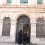 Исторический центральный вход на Сергиевское подворье ИППО. © Иерусалимское отделение ИППО