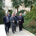 Генеральный директор МИДа России посетил Сергиевское подворье Императорского Православного Палестинского Общества в Иерусалиме.