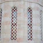 Новые окна угловой башни. © Иерусалимское отделение ИППО