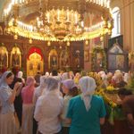 После литургии, перед причастием. © Православный паломнический центр «Россия в красках» в Иерусалиме