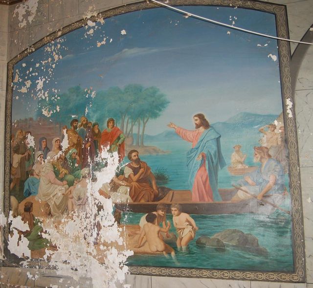 Живопись "Проповедь Христа народу на море Галилейском".