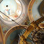 Интерьер Троицкого собора Русской Духовной Миссии в Иерусалиме. © Алекс Табак