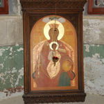 Икона Державной Божией Матери, переданная в дар ИППО начальником РДМ в Иерусалиме архимандритом Исидором (Минаевым)