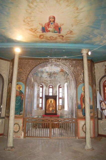 Державная икона Божией Матери перенесена на новое место. © Иерусалимское отделение ИППО