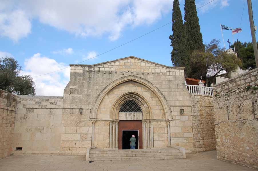 Церковь гробницы Божией Матери в Гефсимании. Иерусалим. Январь 2008 г. Фото © паломнический центр "Россия в красках"