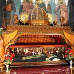 Мощи св. Саввы Освященного. © Православный паломнический центр «Россия в красках» в Иерусалиме