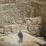 Конрад Шик на русских раскопках в Иерусалиме. 1883 год. © Иерусалимское отделение ИППО