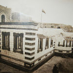 Строительство здания Александровского подворья. © Иерусалимское отделение ИППО