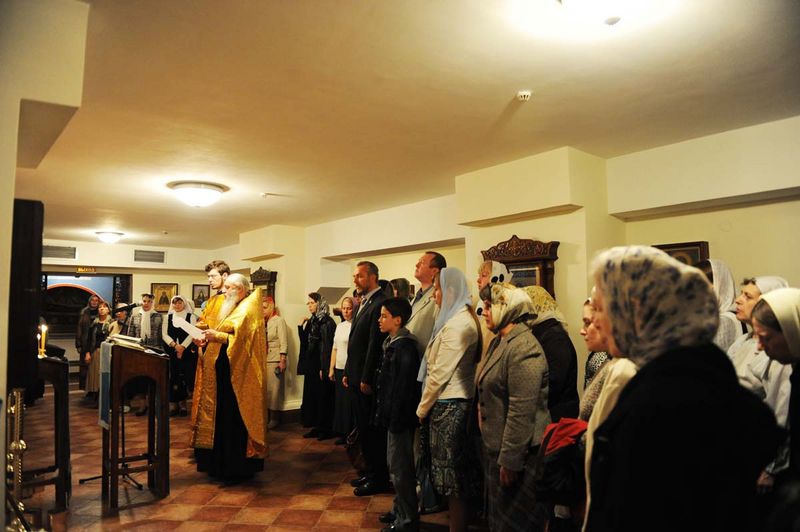Молебен членам ИППО, прославленных святыми Русской Православной Церковью. © Иерусалимское отделение ИППО