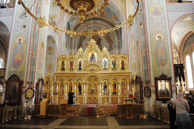Интерьер Преображенского собора. © Фото Ларисы Платоновой