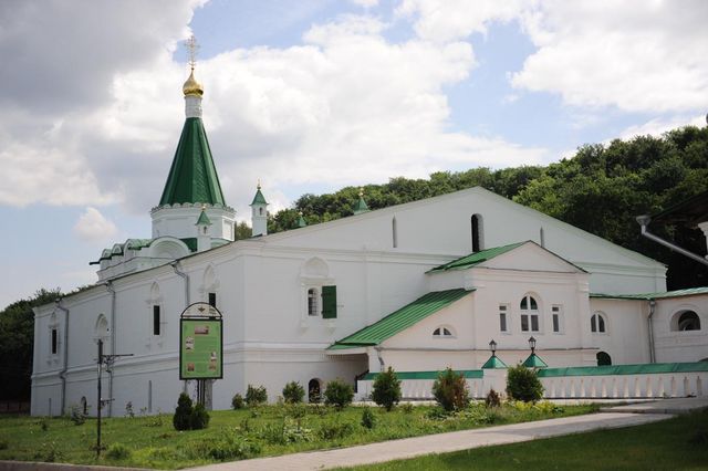 Вознесенский Печерский мужской монастырь в Нижнем Новгороде. © Иерусалимское отделение ИППО