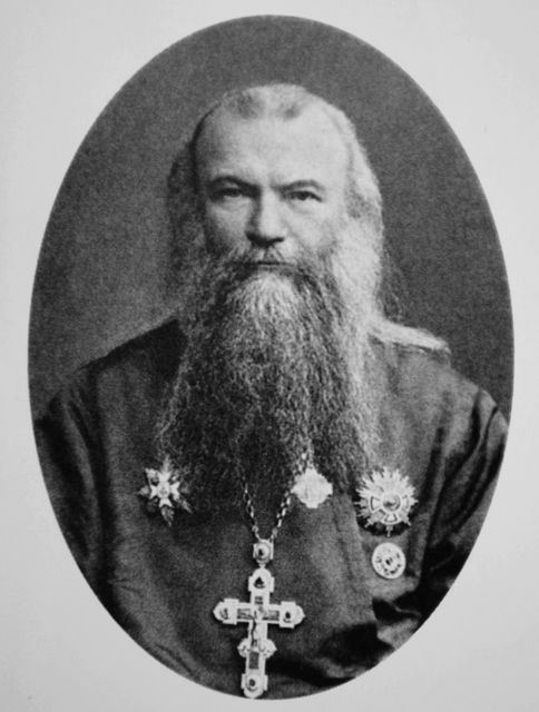 Протоиерей А.А. Лебедев. (1895-1898 гг.). © Иерусалимское отделение ИППО