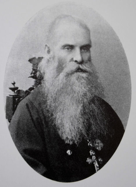 Протоиерей П.А. Лебедев. (1898-1900 гг.). © Иерусалимское отделение ИППО