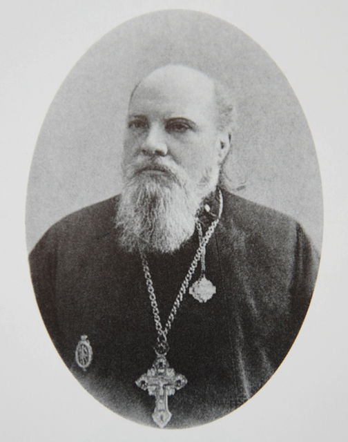 Протоиерей Ф.П. Ставровский. (1904-1905 гг.). © Иерусалимское отделение ИППО