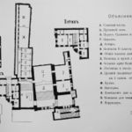Схематический план Александровского подворья ИППО в Иерусалиме
