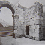 Александровское подворье ИППО в Иерусалиме. Остатки арки базилики св. Константина