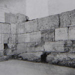 Александровское подворье ИППО. Остатки древне-еврейской стены