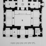 Схематический план церкви св. Марии Магдалины в Гефсимании в Иерусалиме, построенной ИППО в 1885-1888 гг.