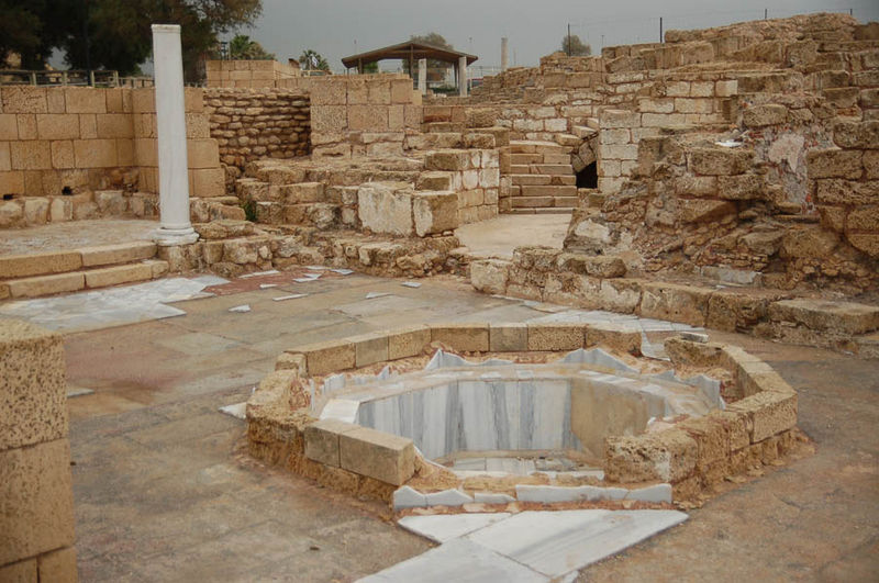 Руины бани Византийского правителя