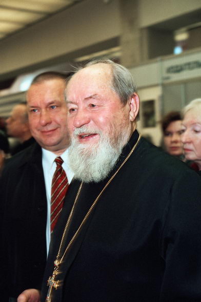 Протоиерей Василий Ермаков. На православной выставке. Фото © Александр Сетраков