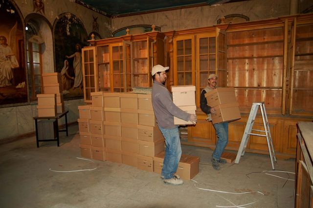 20 февраля 2009 г. Архив и библиотека Сергиевского подворья переносятся на постоянное место