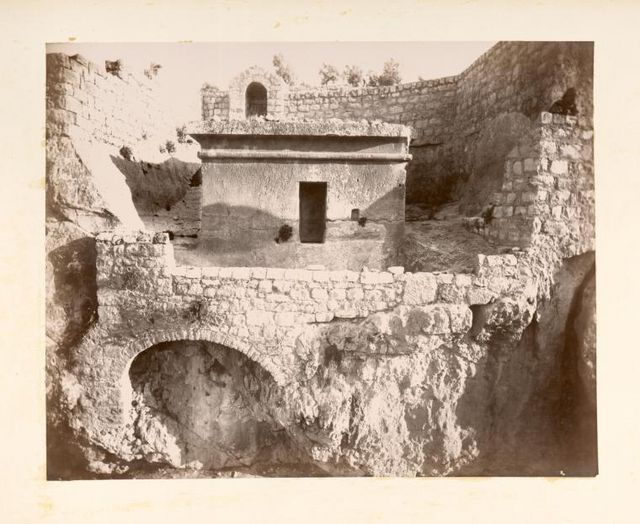 Археологические руины на Елеонской горе