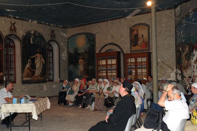 6 ноября 2009 г. Первые Сергиевские чтения для паломников на Сергиевском подворье ИППО в Иерусалиме