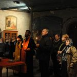 15 декабря 2009 г. Группа русских паломников из Испании посетила Сергиевское подворье в Иерусалиме