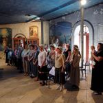 14 апреля 2010 г. Группа паломников из Москвы и Зеленограда на Сергиевском подворье в Иерусалиме