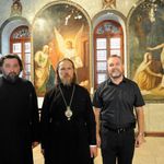 10 июля 2010 г. Сергиевское подворье посетили Архиепископ Егорьевский Марк и архимандрит Исидор