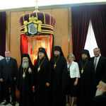Фото на память с Патриархом Иерусалимским и Всея Палестины Феофилом III
