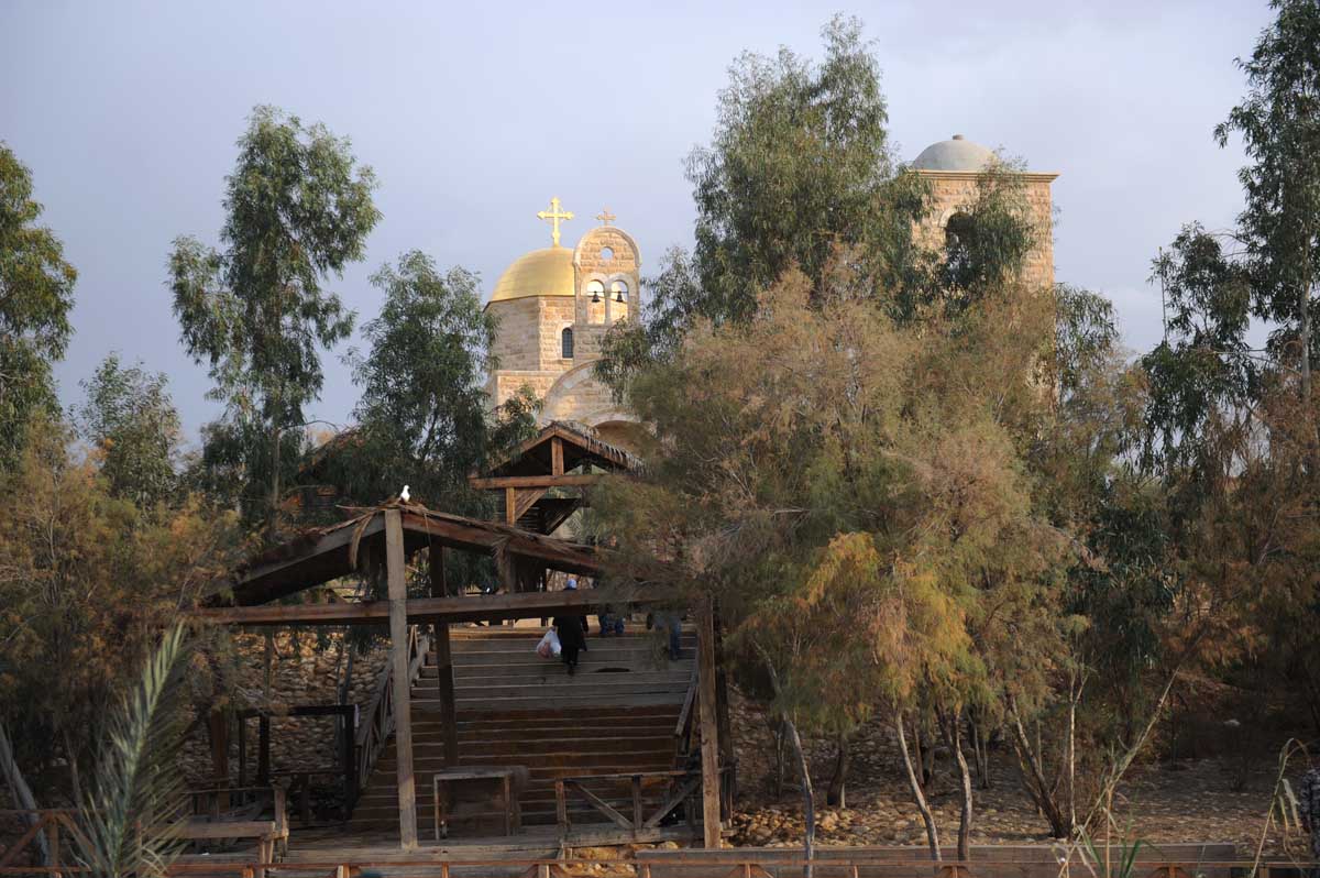 Православный храм на стороне Иордании. © Православный паломнический центр «Россия в красках» в Иерусалиме