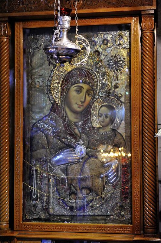 Вифлеемская икона Божьей Матери. © Фото Владимира Шелгунова