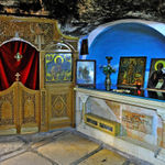 Место погребения Феодосия Великого в Пещере Волхвов. © Фото Владимира Шелгунова