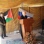 Выступление мэра Вифлеема Виктора Батарсе. © Иерусалимское отделение ИППО