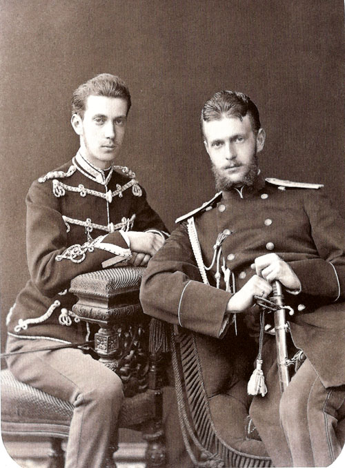 Великие князья Сергий и Павел Александровичи. © Иерусалимское отделение ИППО