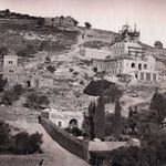 Строительство храм св. Марии Магдалины. 1885-1888 гг. Фото отца Тимона. © Иерусалимское отделение ИППО