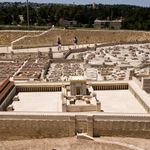 Модель Иерусалима периода II Храма в музее Израиля в Иерусалиме