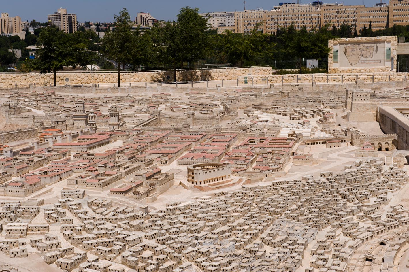Древний Иерусалим периода II Храма. Западная часть города