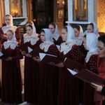Хор девочек из монастырского приюта Калужской области