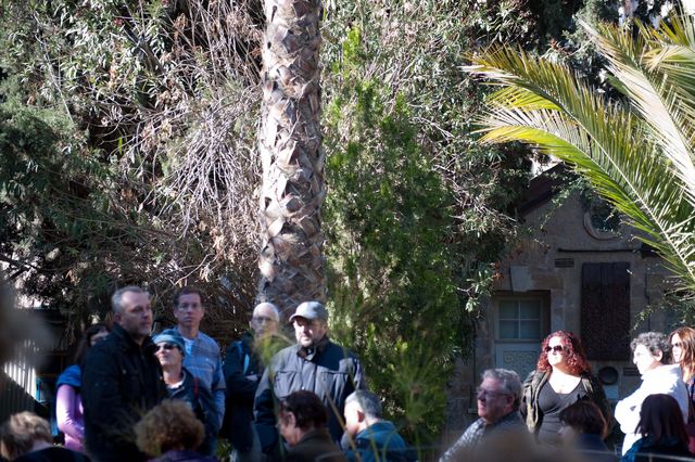 Группа израильских туристов на Сергиевском подворье в Иерусалиме