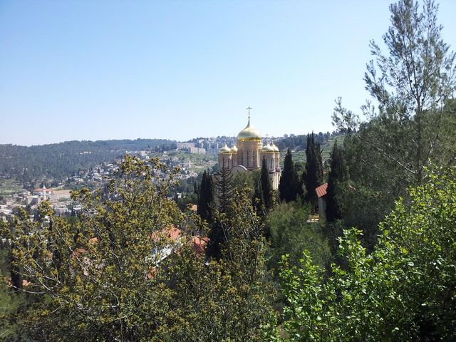 Храм все святых в Горненском русском женском монастыре в Иерусалиме