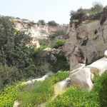 Белые пещеры в археологическом парке Тель Мореша