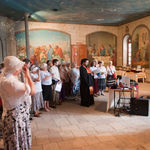Молебен небесным покровителям ИППО в народной трапезной Сергиевского подворья
