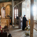 Молебен небесным покровителям Императорского Православного Палестинского Общества в Иерусалиме