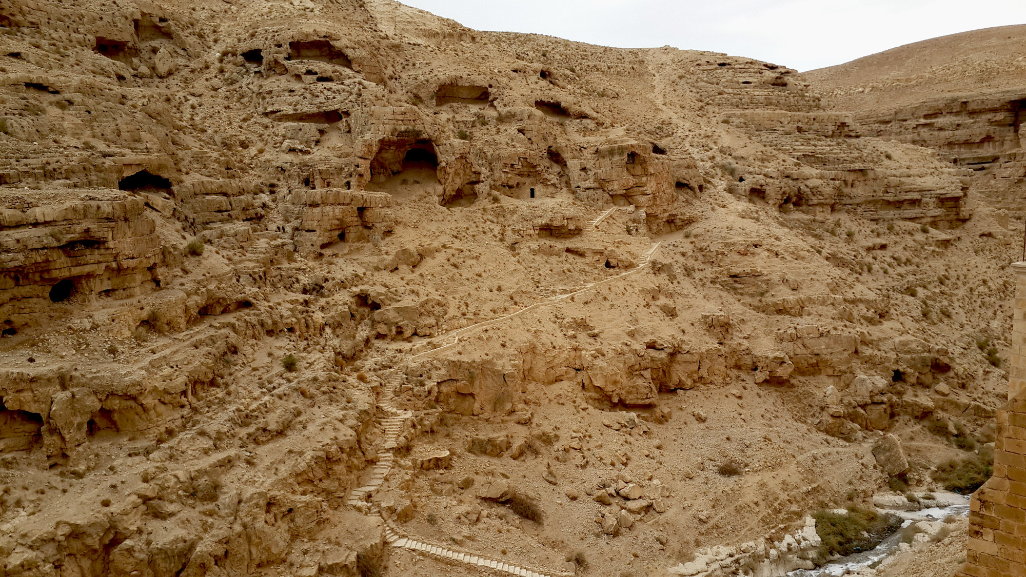 Окрестности лавры преп. Саввы Освященного в Иудейской пустыне
