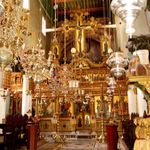 Интерьер храма Преображения. © Православный паломнический центр "Россия в красках" в Иерусалиме