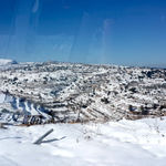 Окрестности Иерусалима в снежных сугробах. 15 декабря 2013 года. Воскресение