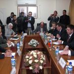 Встреча в Госбюро по административному и финансовому контролю Палестинской Национальной Администрации