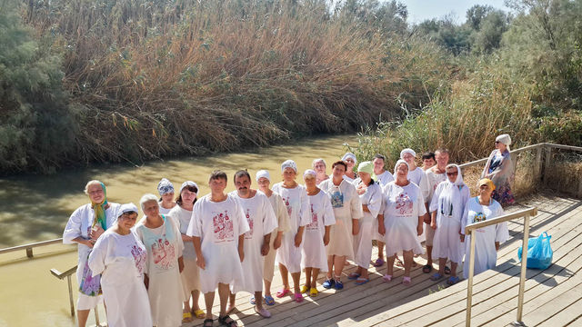 19 сентября 2015 г. На месте Крещения на реке Иордан